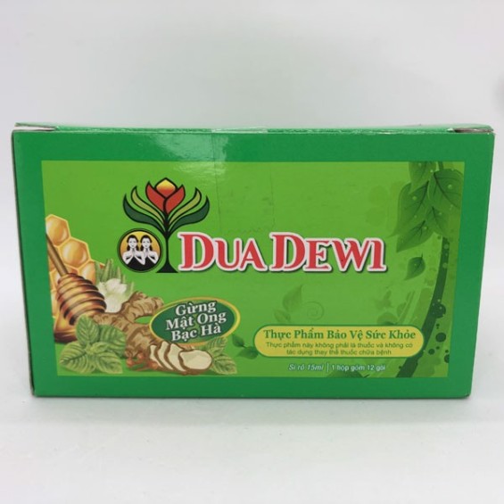 Siro DuaDewi - Hỗ Trợ Giảm Các Triệu Chứng Cảm Thông Thường Hộp 12 gói ( 15ml )