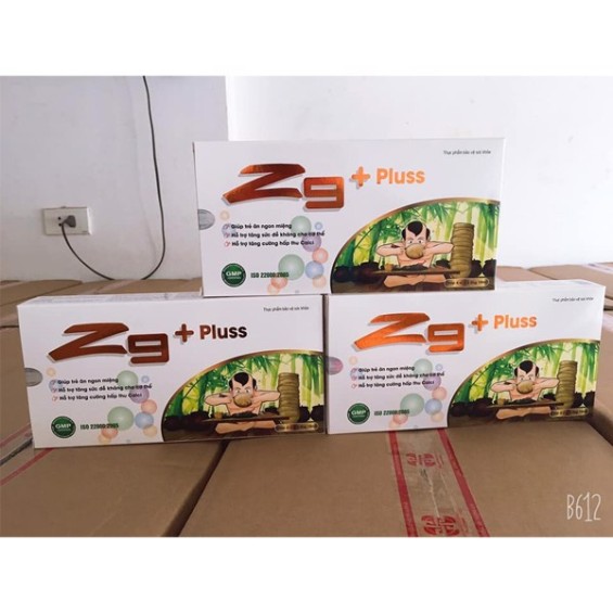 Z9+ Pluss Hết Biếng Ăn - Mau Khôn Lớn Hộp 20 Ống X 10ml