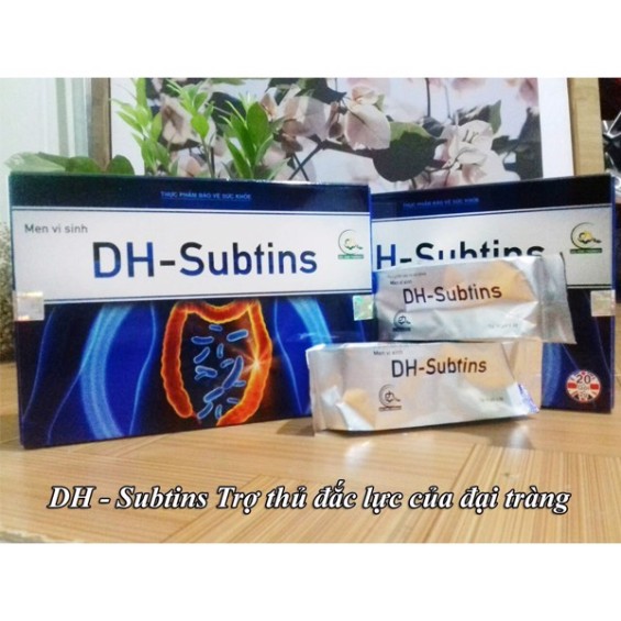 Men Vi Sinh DH – Subtins Hỗ Trợ Bổ Sung Lợi Khuẩn Hộp 20 Gói