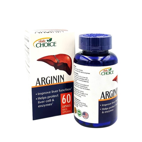 Viên Uống Bổ gan, Tăng Cường Chức Năng Gan Daily Choice Arginin