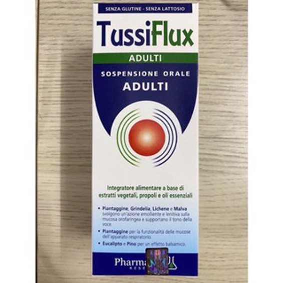 Siro Tussiflux Adult 200ml Giảm triệu chứng ho, đau rát họng.