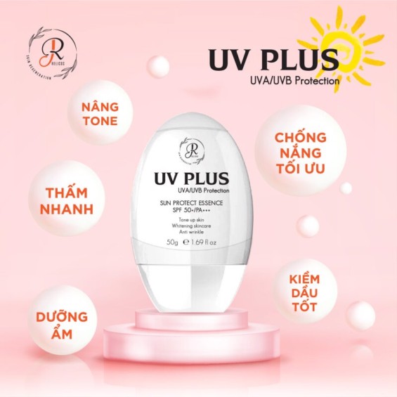 Kem Chống Nắng Relicos - Relicos UV PLUS Sun Protect Essence