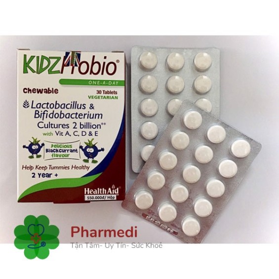 Healthaid Kidz Probio Bổ Sung Men Vi Sinh Cân Bằng Hệ Tiêu Hóa Hộp 30 Viên