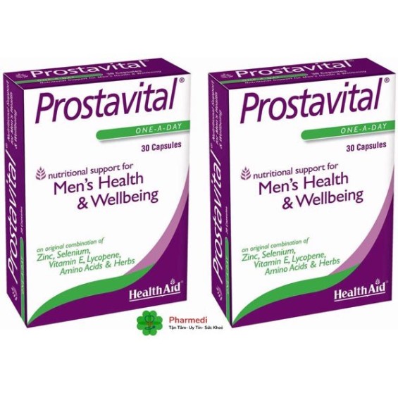 Viên Uống Hỗ Trợ Tiền Liệt Tuyến Prostavital Health Aid 30 viên Xuất Xứ Anh