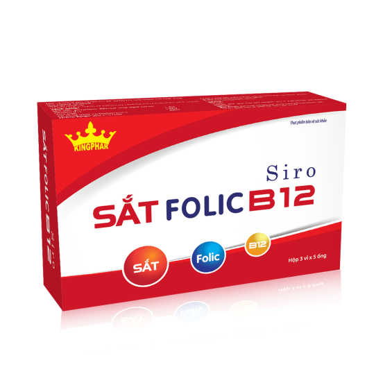 TPBVSK-Siro SẮT FOLIC B12