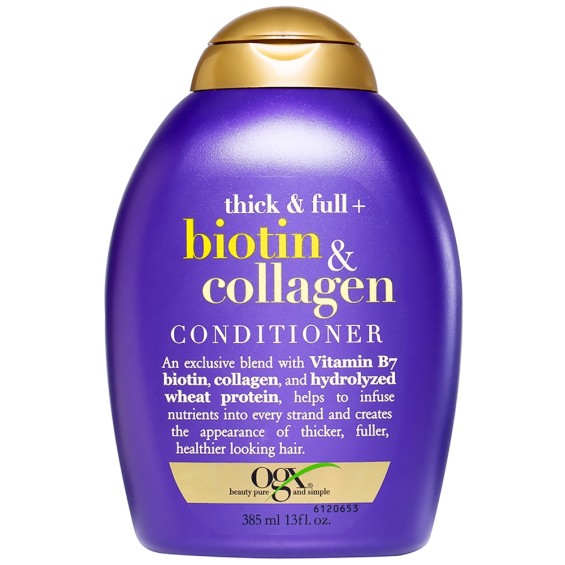 Dầu Xả Ogx Biotin Và Collagen Làm Dày Tóc 385Ml