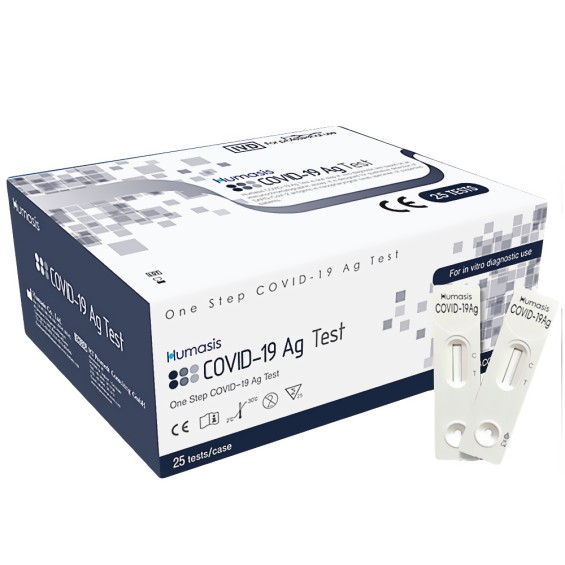 Kit Test Nhanh Covid-19 Ag Test Humasis (Lấy Dịch Tỵ Hầu - Que Dài) - Xét Nghiệm Virus Sars Cov-2