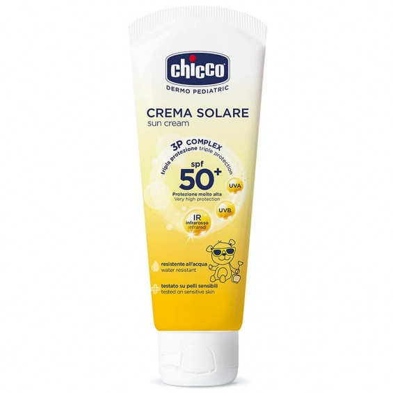 Kem Chống Nắng 3 Tác Động Spf 50+ Chicco 75Ml