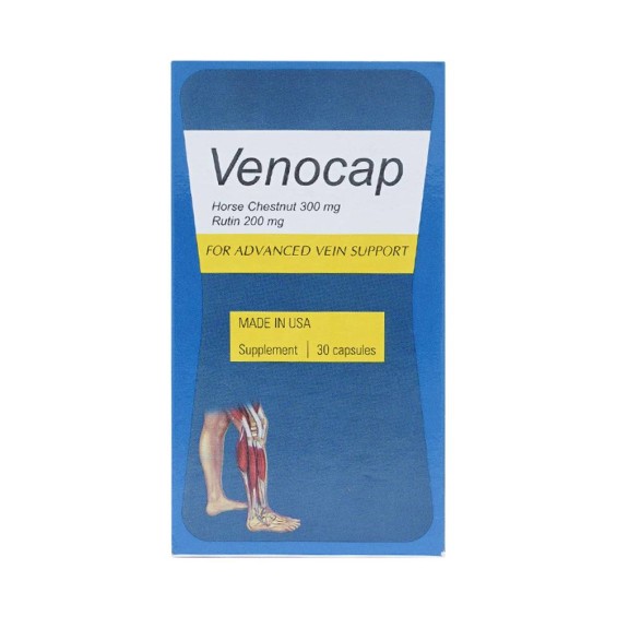 Viên Uống Ngăn Ngừa Suy Tĩnh Mạch Venocap Global Pharm 30 Viên