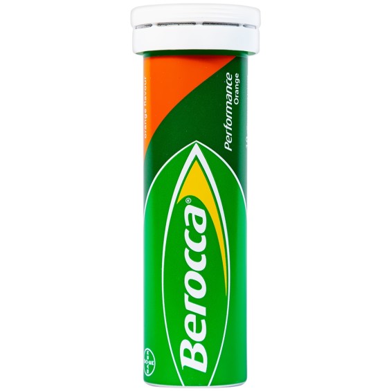 Viên Sủi Berocca Bổ Sung Vitamin C (Tuýp 10 Viên)