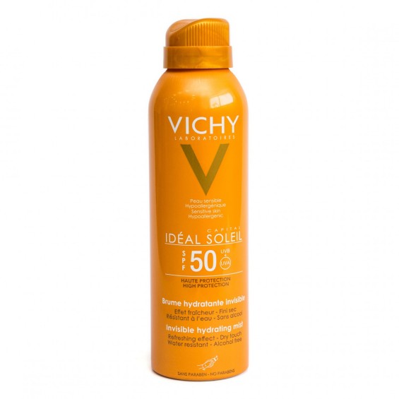 Kem Chống Nắng Toàn Thân Dạng Xịt Vichy Idéal Soleil Spf 50 200Ml