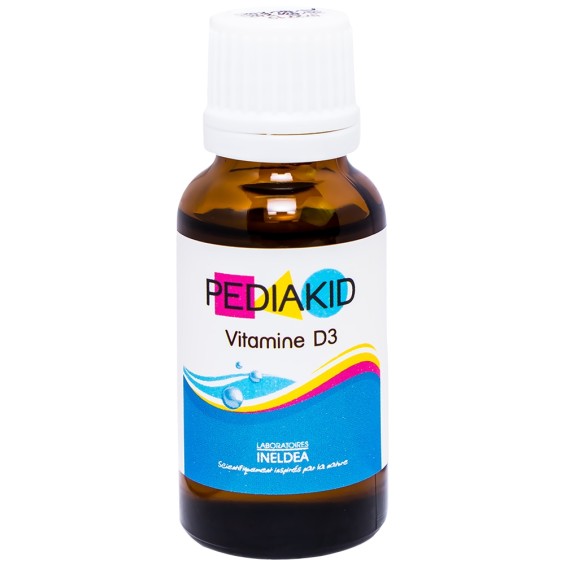 Siro Pediakid Vitamin D3 Giúp Phát Triển Răng, Xương Cho Trẻ 20Ml