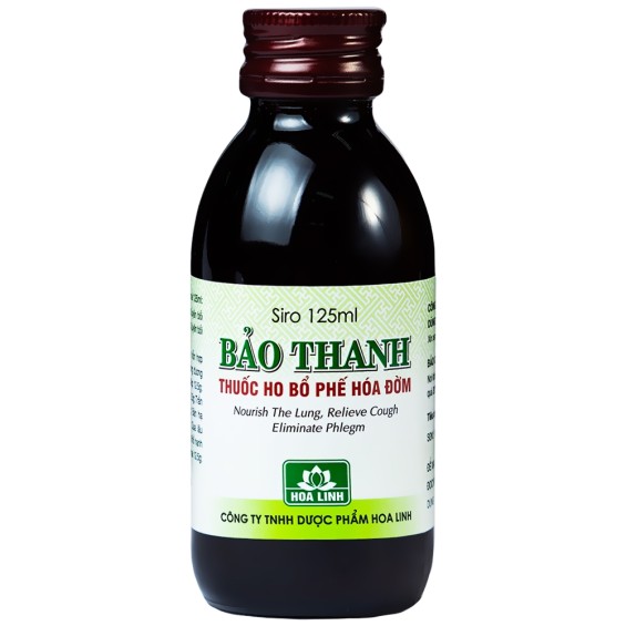 Siro Bổ Phế Bảo Thanh Hỗ Trợ Cho Trẻ (Chai 125Ml)