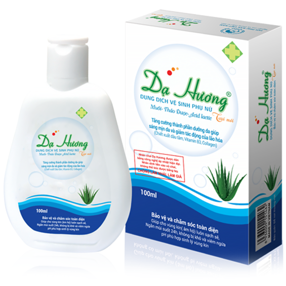 Dung Dịch Vệ Sinh Phụ Nữ Dạ Hương Xanh Không Vòi (100Ml)