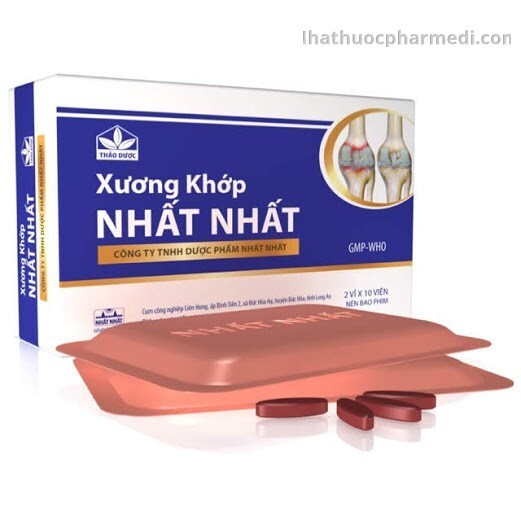 Xương Khớp Nhất Nhất Hỗ Trợ Điều Trị Đau Lưng, Cột Sống, Thần Kinh Tọa