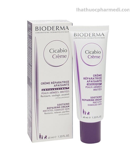 Bioderma Cicabio Pommade 40Ml Kem Dưỡng Và Bảo Vệ Da Dành Cho Da Bị Mất Nước, Hư Tổn