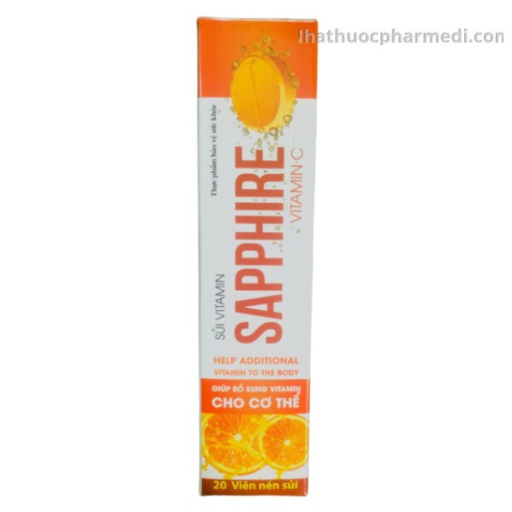 Viên sủi bổ sung Vitamin C Sapphire