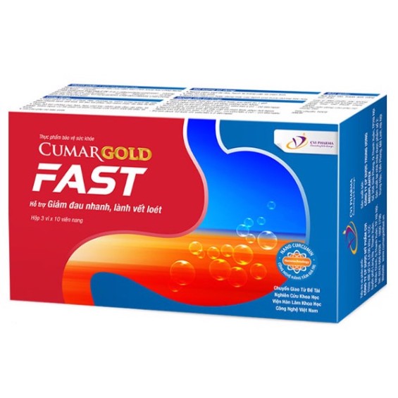 Viên Nghệ Cumargold Fast Cvipharma 30 Viên