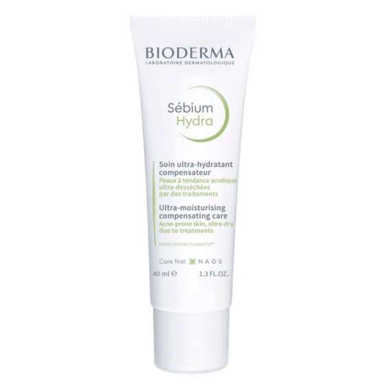 Kem Dưỡng Ẩm Bioderma Cấp Nước Cho Da Dầu Mụn Sébium Hydra 40ml