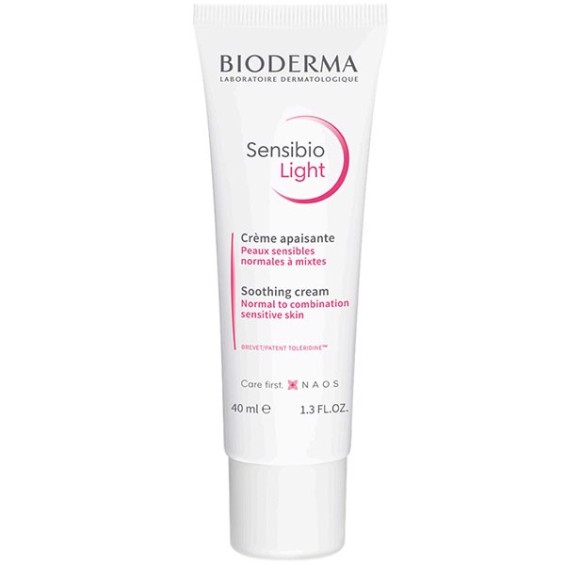 Kem Dưỡng Ẩm Bioderma Cho Da Nhạy Cảm Sensibio Light Cream 40ml