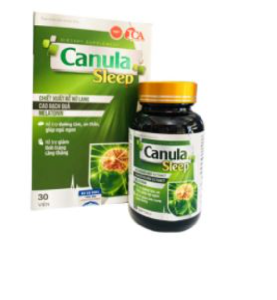 Canula Sleep - Giúp Dưỡng Tâm An Thần Hiệu Quả Hộp 30 Viên