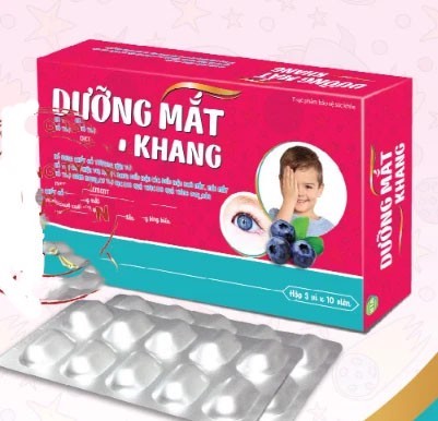 Viên Uống Bổ Mắt Dưỡng Mắt Khang MEDISTAR 3 Vỉ 10 Viên