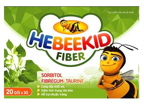 Hebeekid Fiber - Cung Cấp Chất Xơ Giảm Nguy Cơ Táo Bón Hiệu Quả