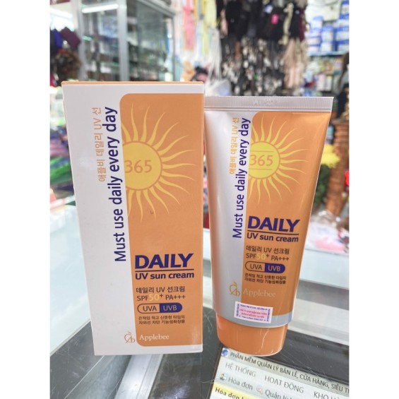 Chống Nắng Applebee 365 Daily UV Sun SPF50