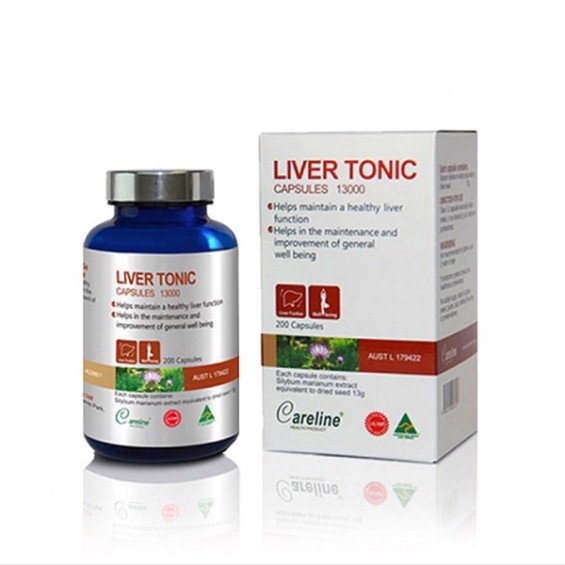 Viên Uống Bổ Gan, Cải Thiện Chức Năng Gan Liver Tonic Careline 1300mg