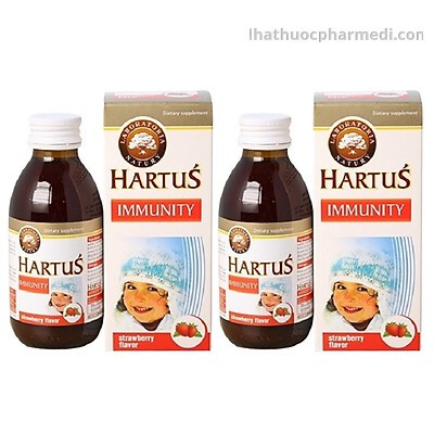 Hartus Immunity Hỗ Trợ Tăng Cường Sức Khỏe Cho Trẻ Từ 4 Tháng Tuổi Lọ 150ml ( Ba Lan )