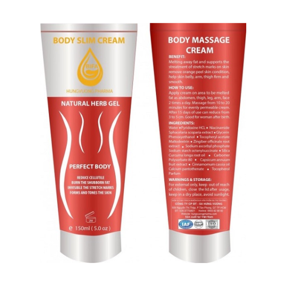 Kem Tan Mỡ Body Massage Cream Bifa - 150ml