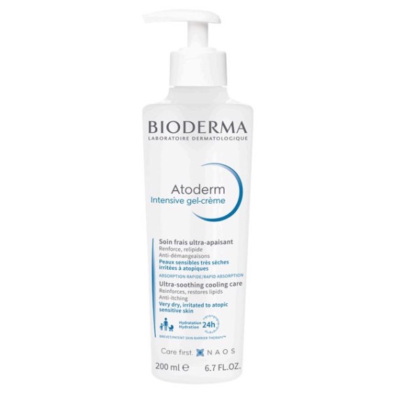 Kem Làm Dịu Da Bioderma Atoderm Intensive Gel Crème 200ml