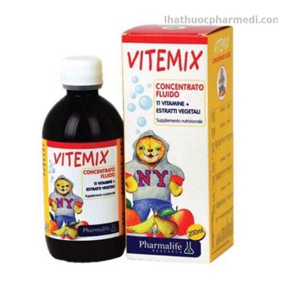 Hỗ Trợ Trẻ Tăng Trưởng & Phát Triển Khỏe Mạnh FitoBimBi Vitemix lọ 200 ml