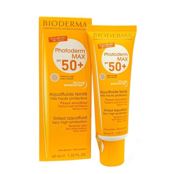 Kem Chống Nắng Bioderma Giảm Bóng Nhờn Photoderm MAX Aquafluide SPF 50+ 40ml