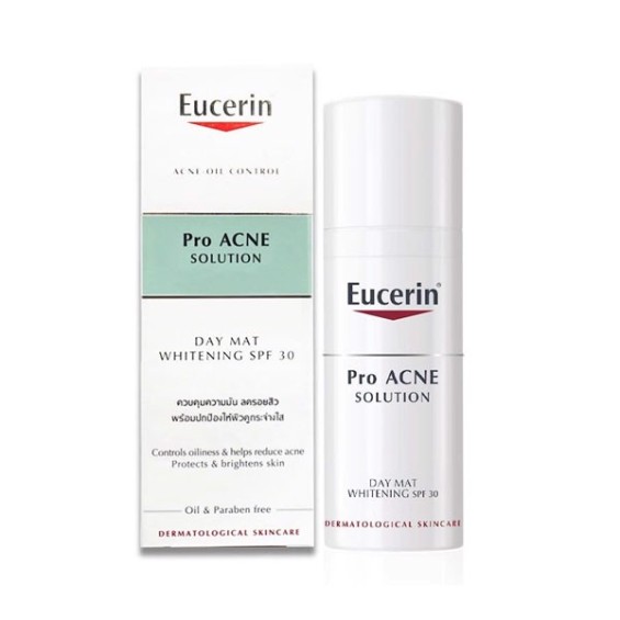 Kem Dưỡng Sáng Da, Chống Nắng Ban Ngày Eucerin ProAcne Day Mat Chai 50ml