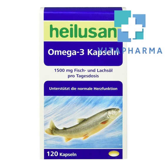 Viên Uống Bổ Sung Omega 3 Của Đức Heilusan- Omega 3 120 viên