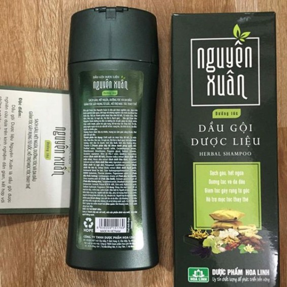 Dầu Gội Dược Liệu Nguyên Xuân Xanh - 200ML