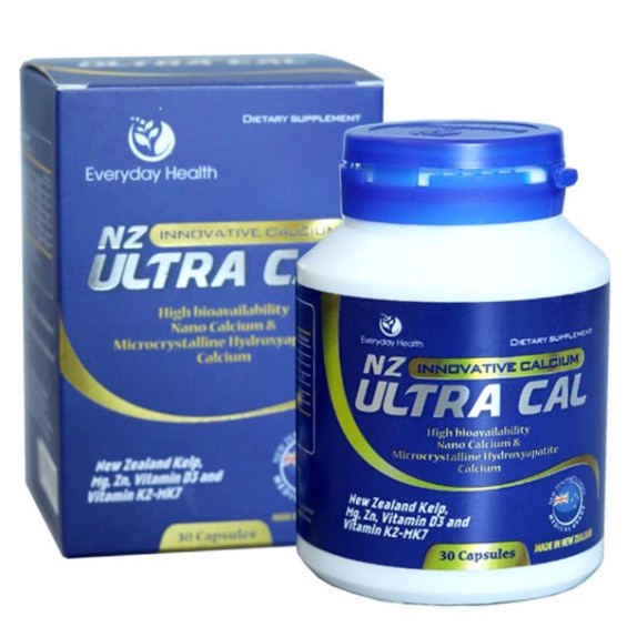 Viên Uống Bổ Sung Canxi Hữu Cơ NZ Ultra Cal Hộp 30 viên- New Zealand