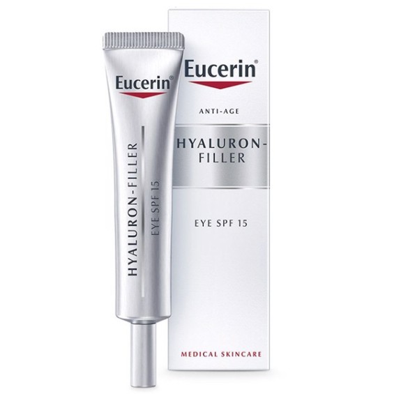 Kem Ngăn Ngừa Lão Hóa Vùng Mắt Eucerin Hyaluron-Filler Eye Spf 15 15ml