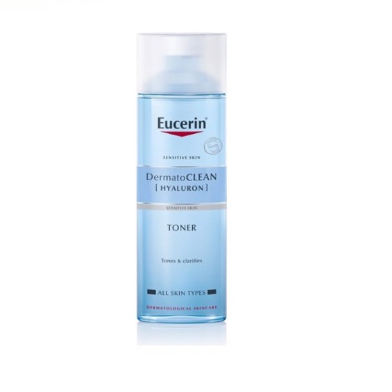 Nước Cân Bằng Cho Da Nhạy Cảm Dermato Clean Clarifying Toner Eucerin 200Ml