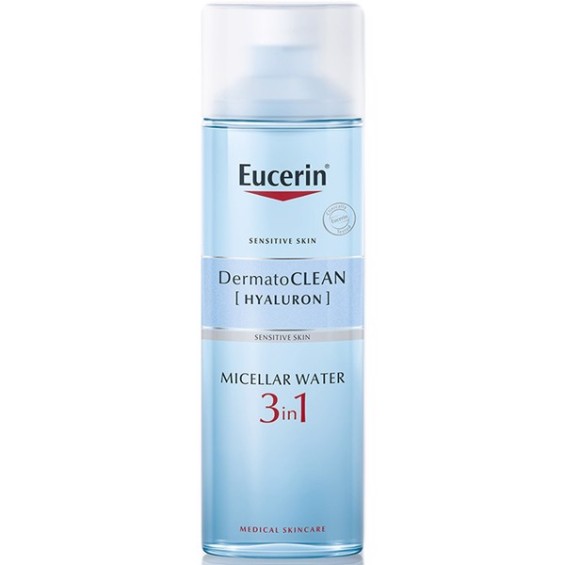 Nước Tẩy Trang Cho Da Nhạy Cảm Eucerin Dermato Clean Micellar Cleansing Fluid 100ml- 200ml- 400ml