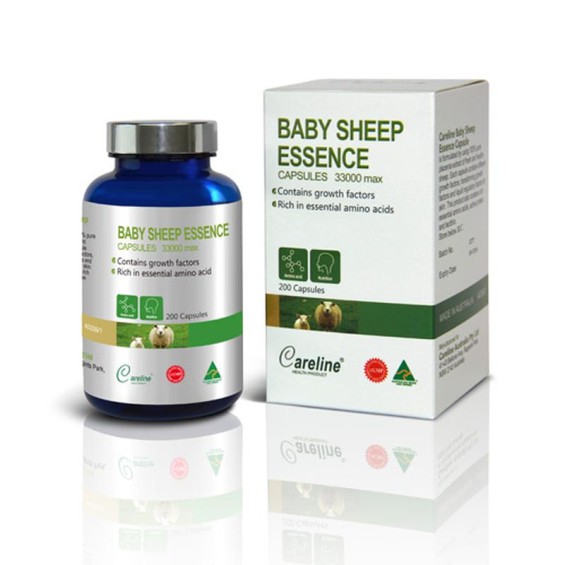 Viên Uống Nhau Thai Cừu Careline Baby Sheep Essence 33000mg