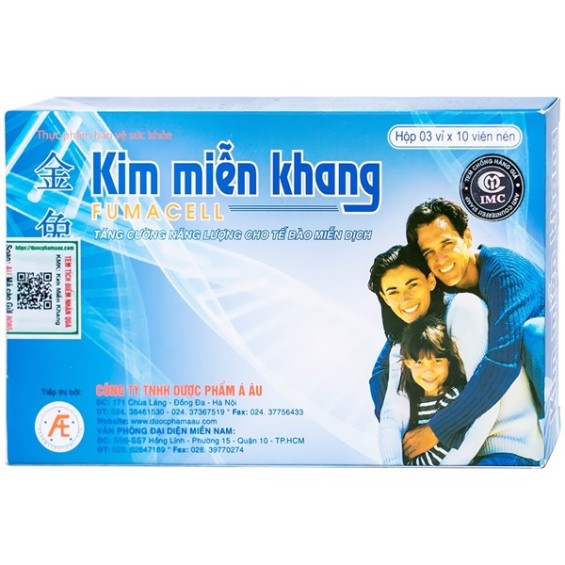 Viên Uống Hỗ Trợ Điều Trị Bệnh Tự Miễn Kim Miễn Khang Hộp 30 Viên