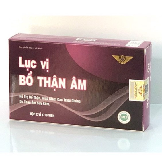 Viên Uống Bổ Thận Lục Vị Bổ Thận Âm Hộp 20 Viên