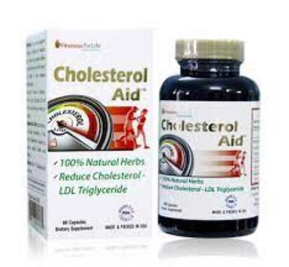 Cholesterol Acid Giảm Cholesterol Có Hại, Giảm Triglycerid Giảm Mỡ Máu- Hộp 60 Viên