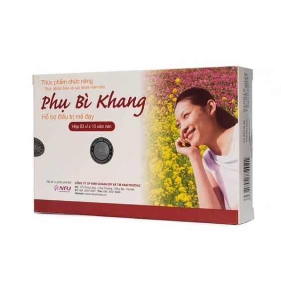 Viên Uống Hỗ Trợ Điều Trị Mề Đay Phụ Bì Khang 30 Viên