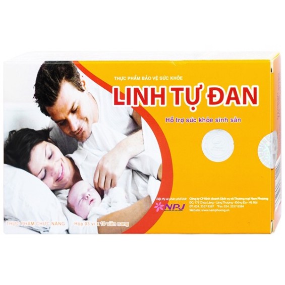 Viên Uống Linh Tự Đan Hồng Bàng Hỗ Trợ Sức Khỏe Sinh Sản 30 Viên