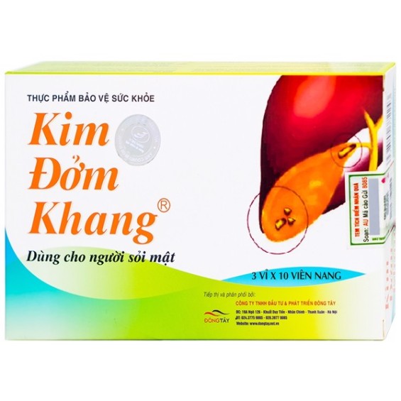 Thực Phẩm Chức Năng Kim Đởm Khang 30 Viên