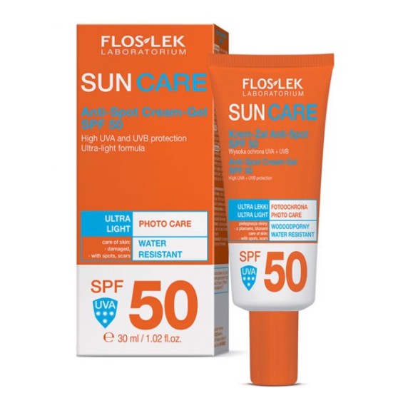 Kem Chống Nắng Siêu Nhẹ Floslek Anti - Spot Cream - Gel SPF 50 30ml