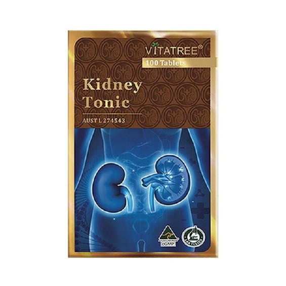 Viên Uống Bổ Thận Vitatree Kidney Tonic Lọ 100 viên Chính Hãng Úc